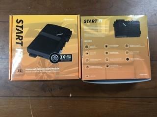 (2) CompuStar 7S CM7200 Universal Remote Start Keyless Entry Modules.