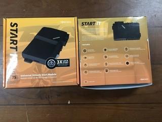 (2) CompuStar 7S CM7200 Universal Remote Start Keyless Entry Modules.
