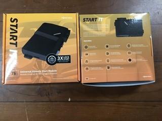 (2) CompuStar 7S CM7200 Universal Remote Start Keyless Entry Modules.