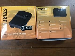 (2) CompuStar 7S CM7200 Universal Remote Start Keyless Entry Modules.