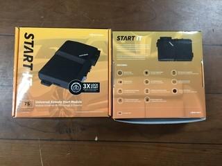 (2) CompuStar 7S CM7200 Universal Remote Start Keyless Entry Modules.