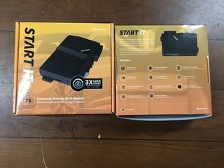 (2) CompuStar 7S CM7200 Universal Remote Start Keyless Entry Modules.