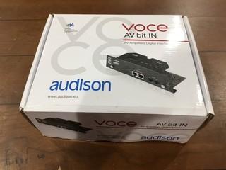 Audison Voce AV bit IN AV Amplifier Digital Interface.