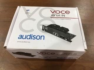 Audison Voce AV bit IN AV Amplifier Digital Interface.