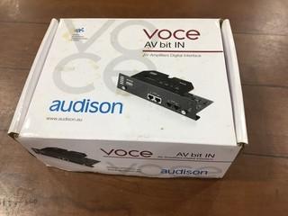 Audison Voce AV bit IN AV Amplifier Digital Interface.