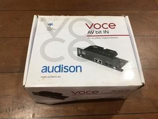 Audison Voce AV bit IN AV Amplifier Digital Interface.