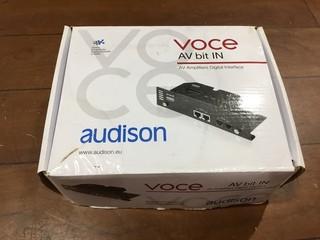 Audison Voce AV bit IN AV Amplifier Digital Interface.