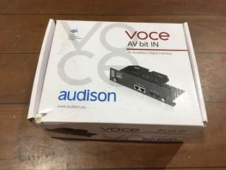 Audison Voce AV bit IN AV Amplifier Digital Interface.