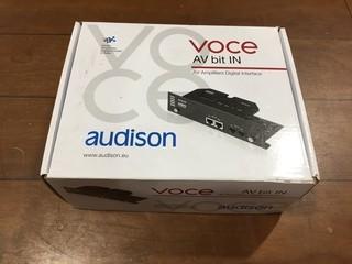Audison Voce AV bit IN AV Amplifier Digital Interface.