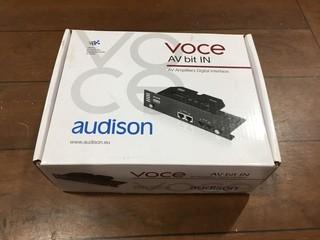 Audison Voce AV bit IN AV Amplifier Digital Interface.