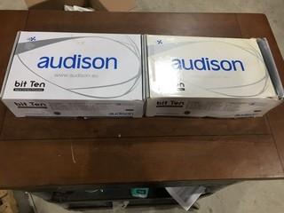 (2) Audison Bit Ten Signal Interface Processor.