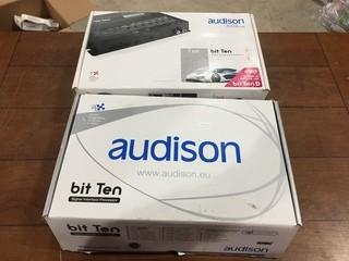 (2) Audison Bit Ten Signal Interface Processor.