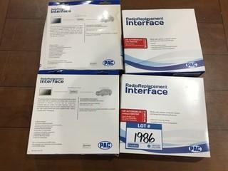 (4) PAC Radio Replacement Interface RP5-GM11.