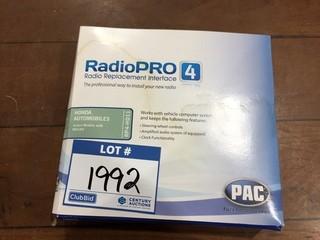 (1) PAC RadioPro 4 RP4-HD11 Radio Replacement Interface.