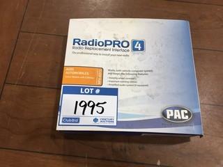 (1) PAC RadioPro 4 RP4-AD11 Radio Replacement Interface.