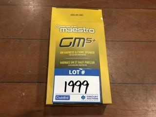 (1) iDataLink Maestro Harness & Chime Speaker For GM.