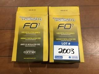 (2) iDataLink Maestro Installation Harnesses For Ford.