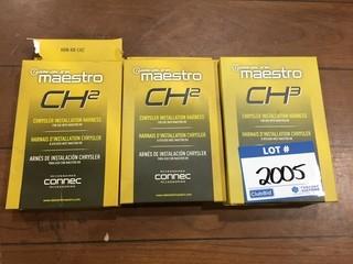 (3) iDataLink Maestro Installation Harnesses For Chrysler.