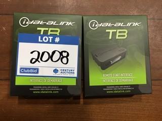 (2) iDataLink TB Remote Start Interface.
