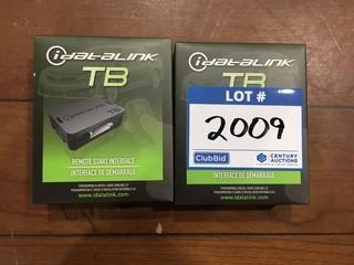 (2) iDataLink TB Remote Start Interface.