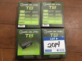 (4) iDataLink TB Remote Start Interface.