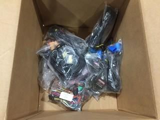 Quantity of Assorted Harnesses, Capacitators, Etc.
