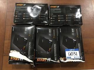 (5) Firstech DC3-HC Start It Remote Start Modules.