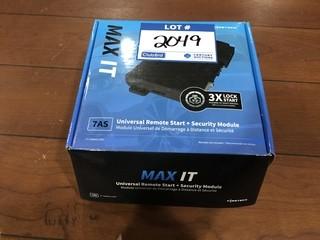 (1) Max It Universal Remote & Security Module.
