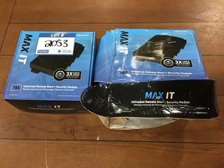 (2) Max It Universal Remote & Security Modules.