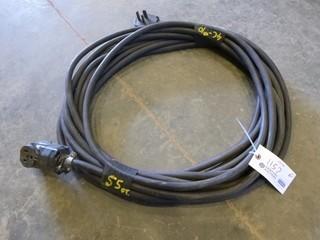 55' Welding Cable, 4C #10, 500 Watt, 600 Volt (NF-5)