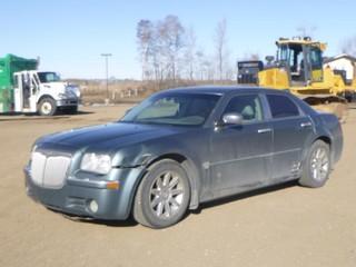 2005 Chrysler 300 c/w 5.7L V8 Hemi, A/T, A/C, Leather, Power Sunroof/Lock/Window/Trunk, 6 Disc/MP3/WMA, Dual Control Heated Seats, 225/60R18 Tires At 70%, Showing 330,991 KMS, VIN 2C3JA63H45H621559
