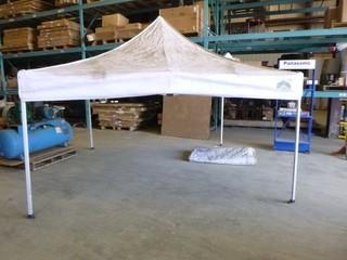 10' x 10' Caravan Instant Canopy, C/w Encolsed Side Panel and Adjustable Height (WR4-24)