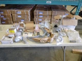 Misc Parts Includes Piston, Plunger Assembly, Gauges, Controllers, Seals, Brackets, Caps Etc. (W5-1-3)