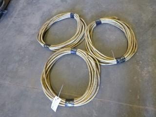 50' Electrical Cable (3 Pcs, No Ends) 3C, #10, 500 Watt, 600 Volt, P-123-103-MSHA, 40 Degrees (NF-5)