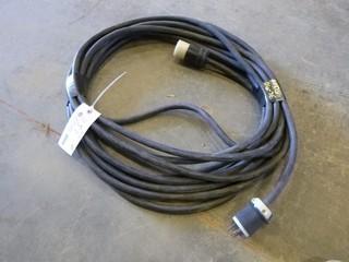 50' Electrical Cable, 3C, #10, 500 Watt, 600 Volt (NF-5)