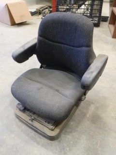 CAT Seat w/ Air Ride, Adjustable, Part SA19721-901, SN 160714 (W2-3-3)