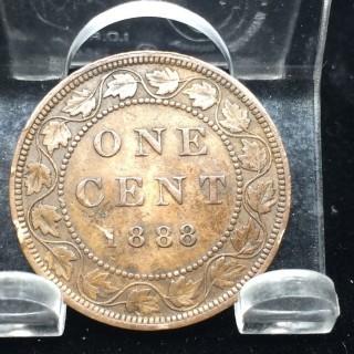 1888 Canada 1 Cent.