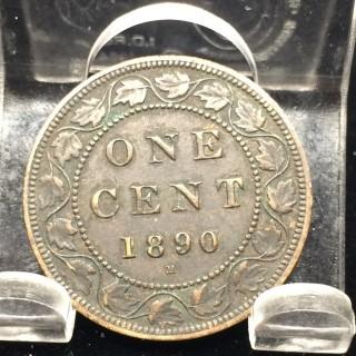1890H Canada 1 Cent.