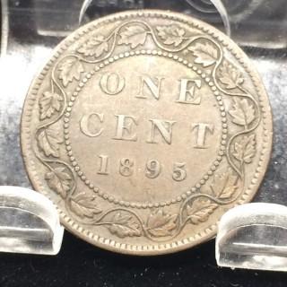 1895 Canada 1 Cent.