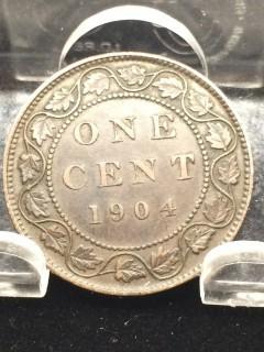 1904 Canada 1 Cent.