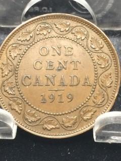 1919 Canada 1 Cent.
