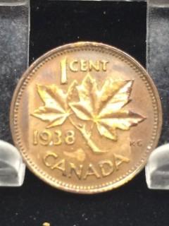 1938 Canada 1 Cent.