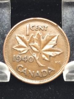 1940 Canada 1 Cent.