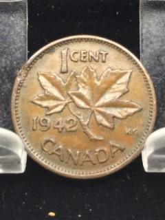 1942 Canada 1 Cent.