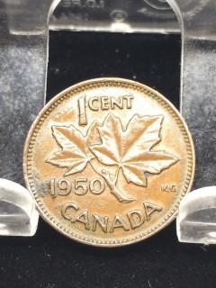 1950 Canada 1 Cent.