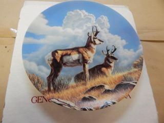 Antelope Collector's Plate.