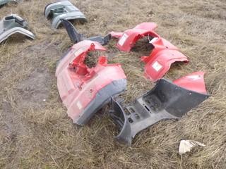 2006 Honda TRX500FE Front, Rear And Front Well Housing
