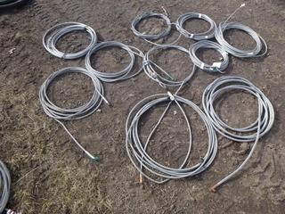 Qty Of (10) Assorted Size Cables