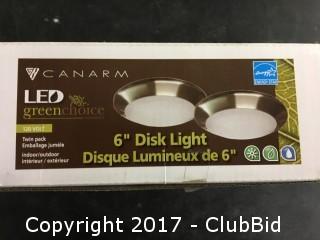 Green Choice 6" LED Disc Light