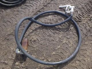 1 1/2in Fuel Hose w/ Nozzel And Filter